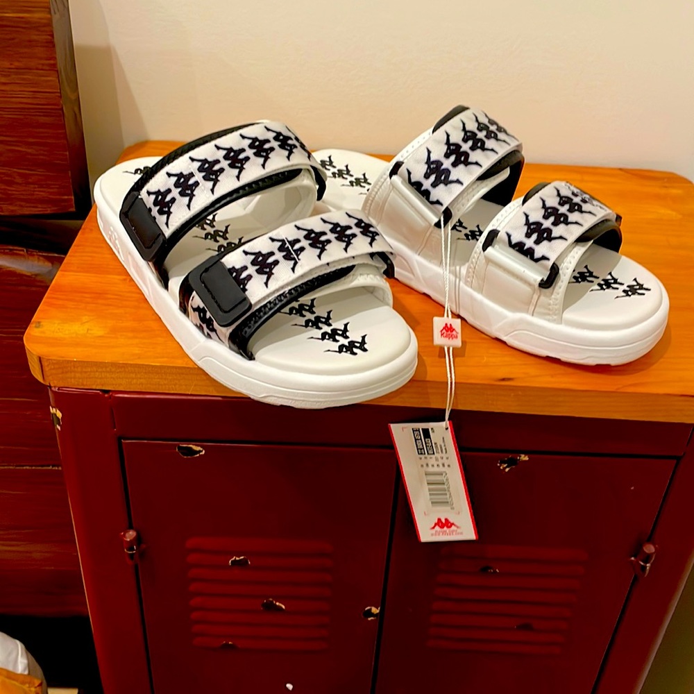 Kappa 222 Banda Aster 5 White-Black 27155UW